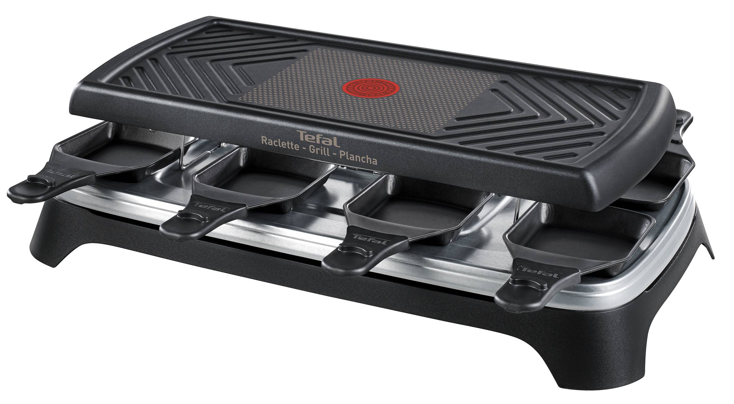Tefal RACLETTE GRIL PLANCHA 3-en-1 RE459812