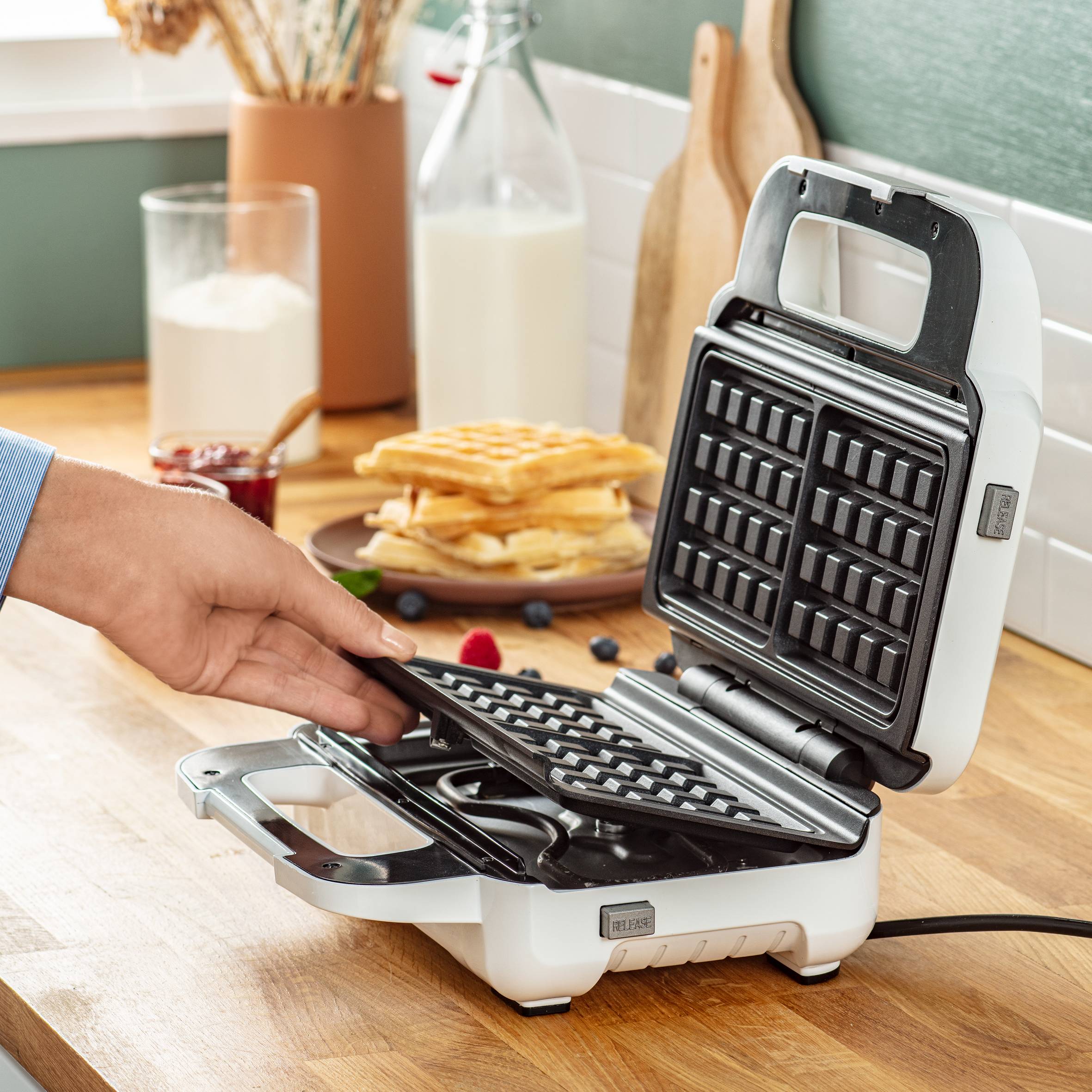 Snack XL SW701110 Gaufrier & Appareil croque monsieur