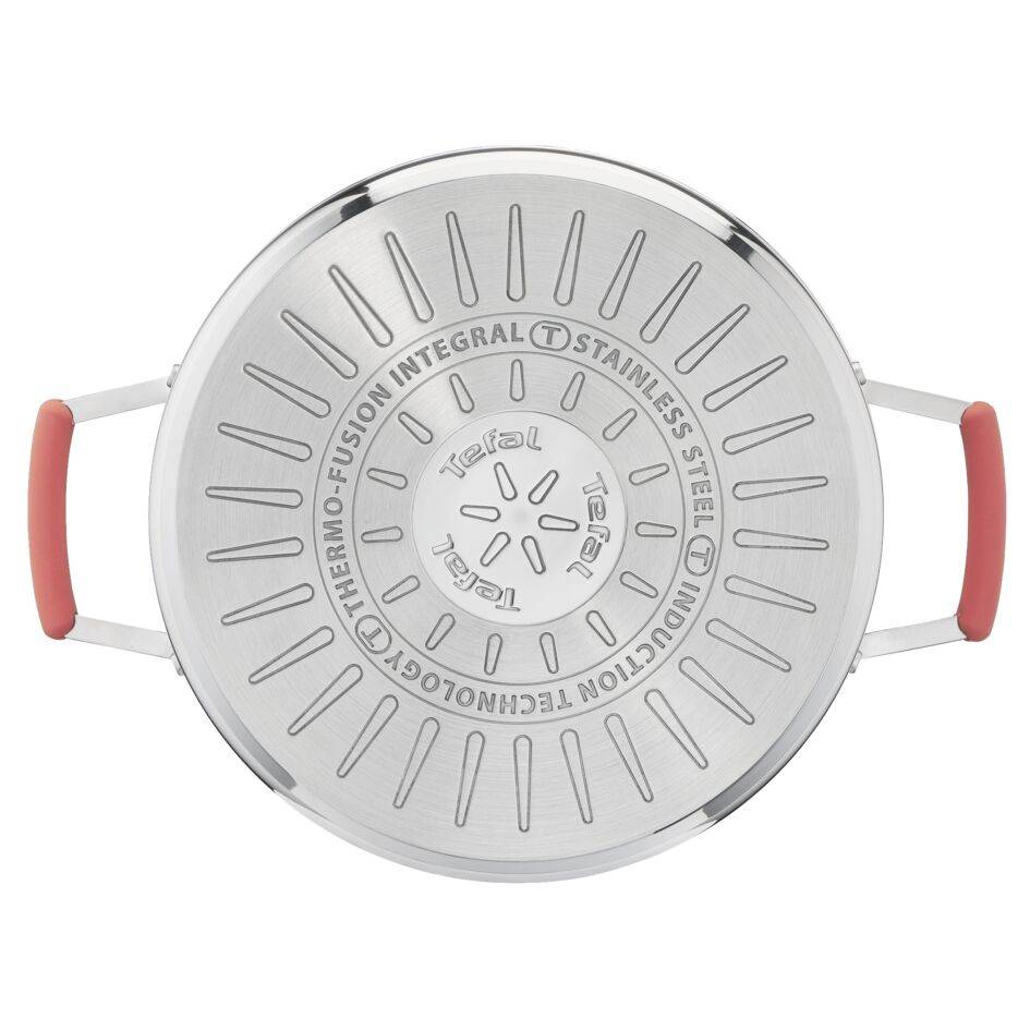 Opti'Space G720S674 Set de 3 casseroles 18/20/24 cm + couvercles - Induction