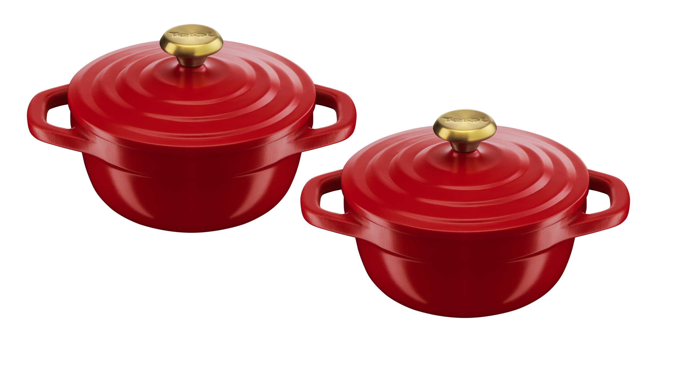 Air E254S204 Set de 2 cocottes en aluminium 11 cm