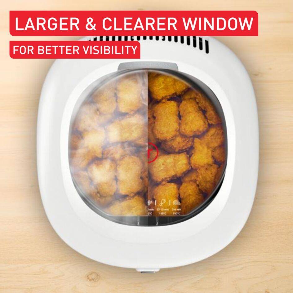 Filtra Vision, Friteuse, Fenêtre de visualisation très large pour garder un oeil sur la cuisson