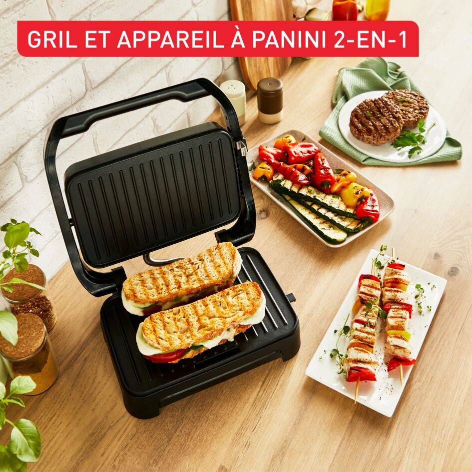 Inicio Compact GC270D10 Grill & machine à panini