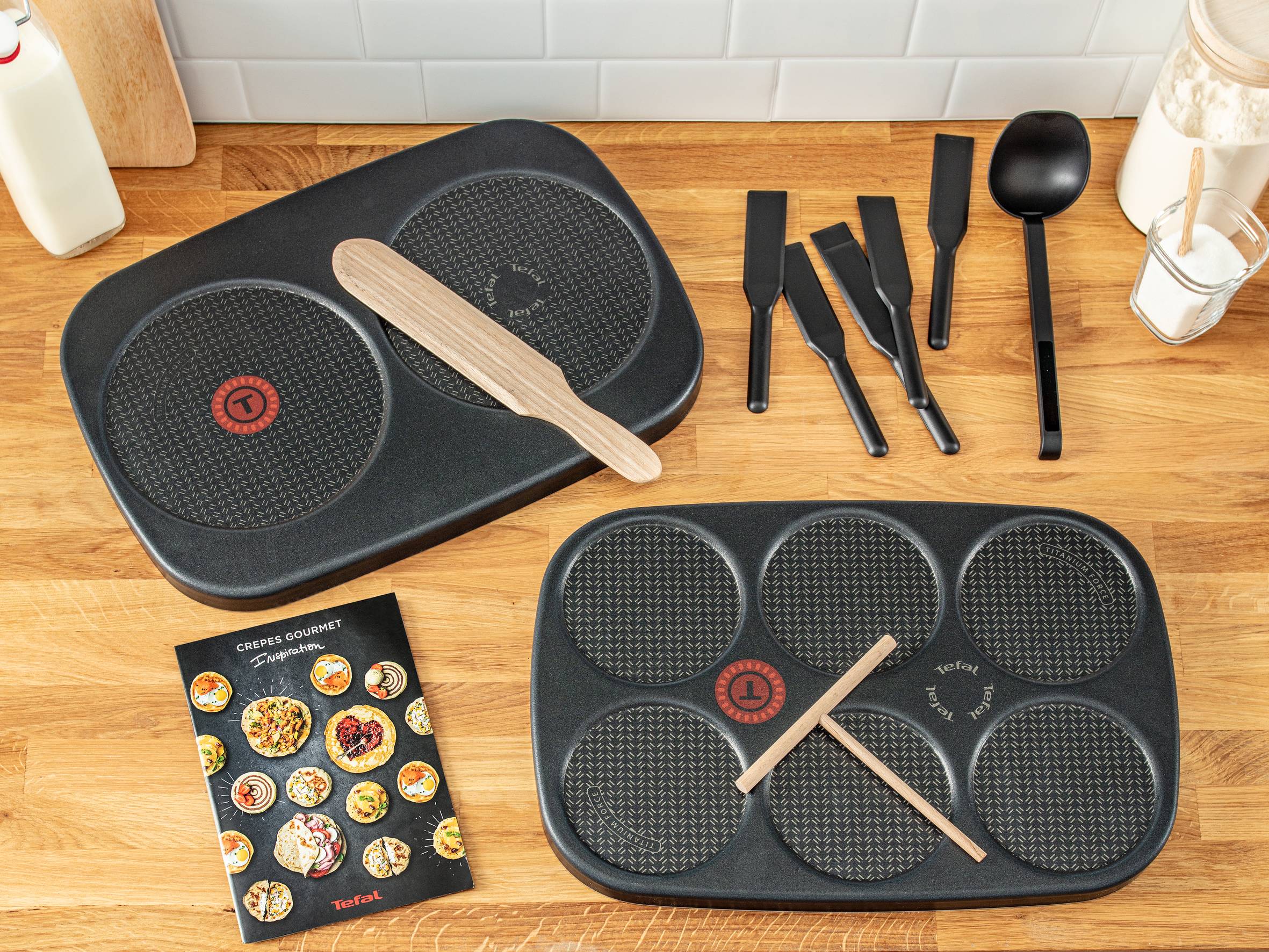 Gourmet PY900812 Appareil à crêpes - Petites et grandes empreintes