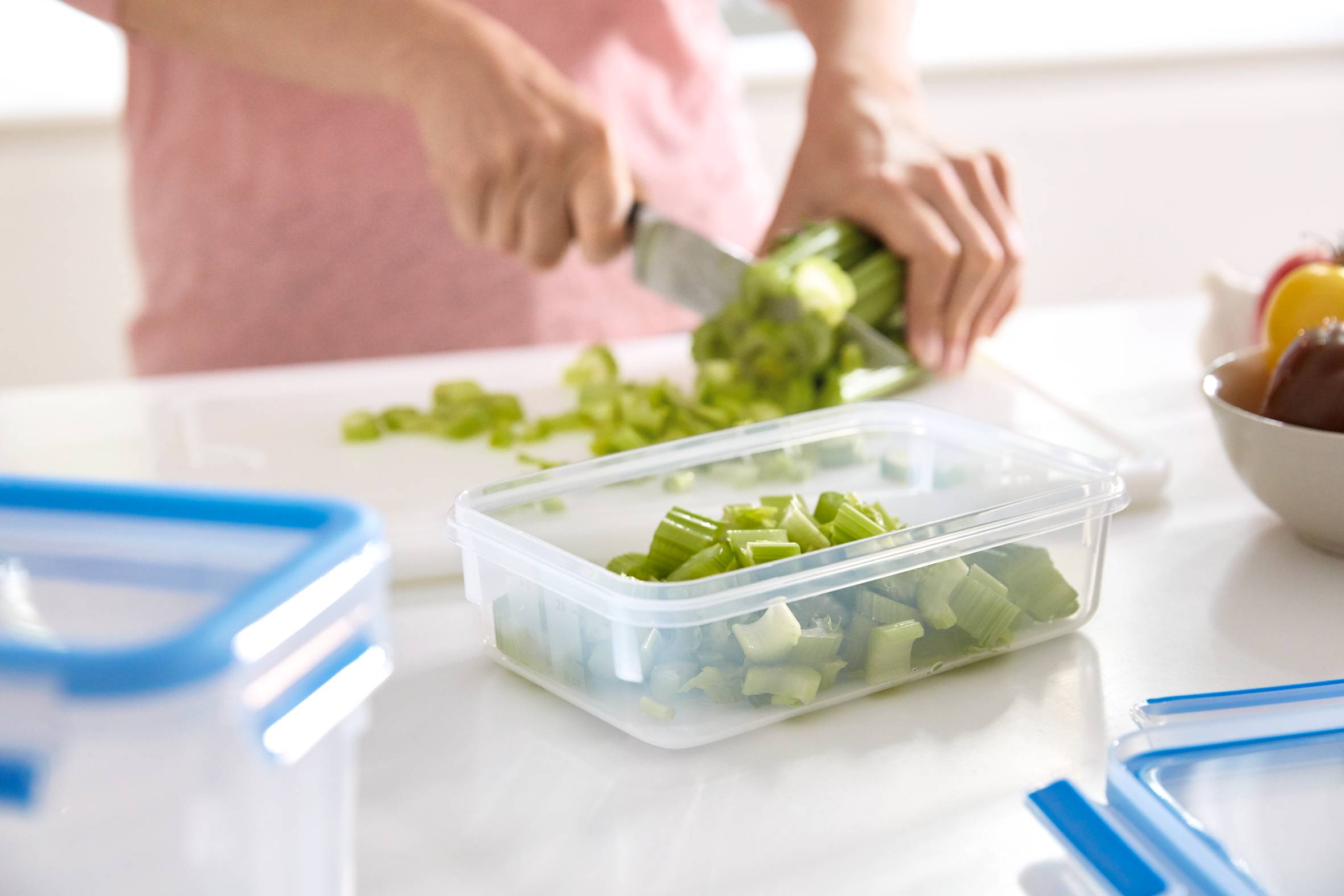 MasterSeal Fresh K3028912 Set de 3 boîtes de conservation - 0,55L / 1,0L / 2,2L