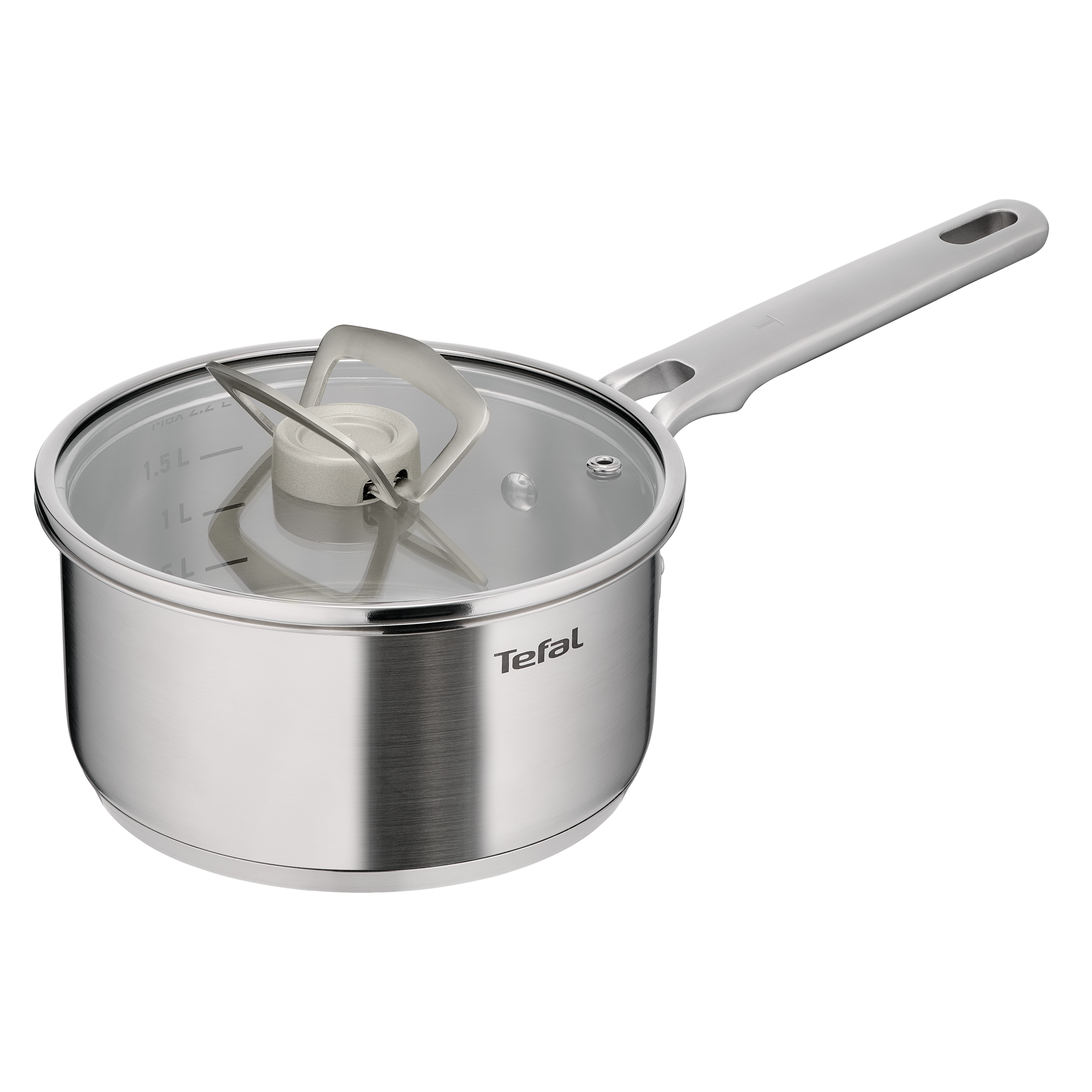 Extreme E5292304 Casserole - 18 cm + couvercle - Acier inoxydable de qualité supérieure