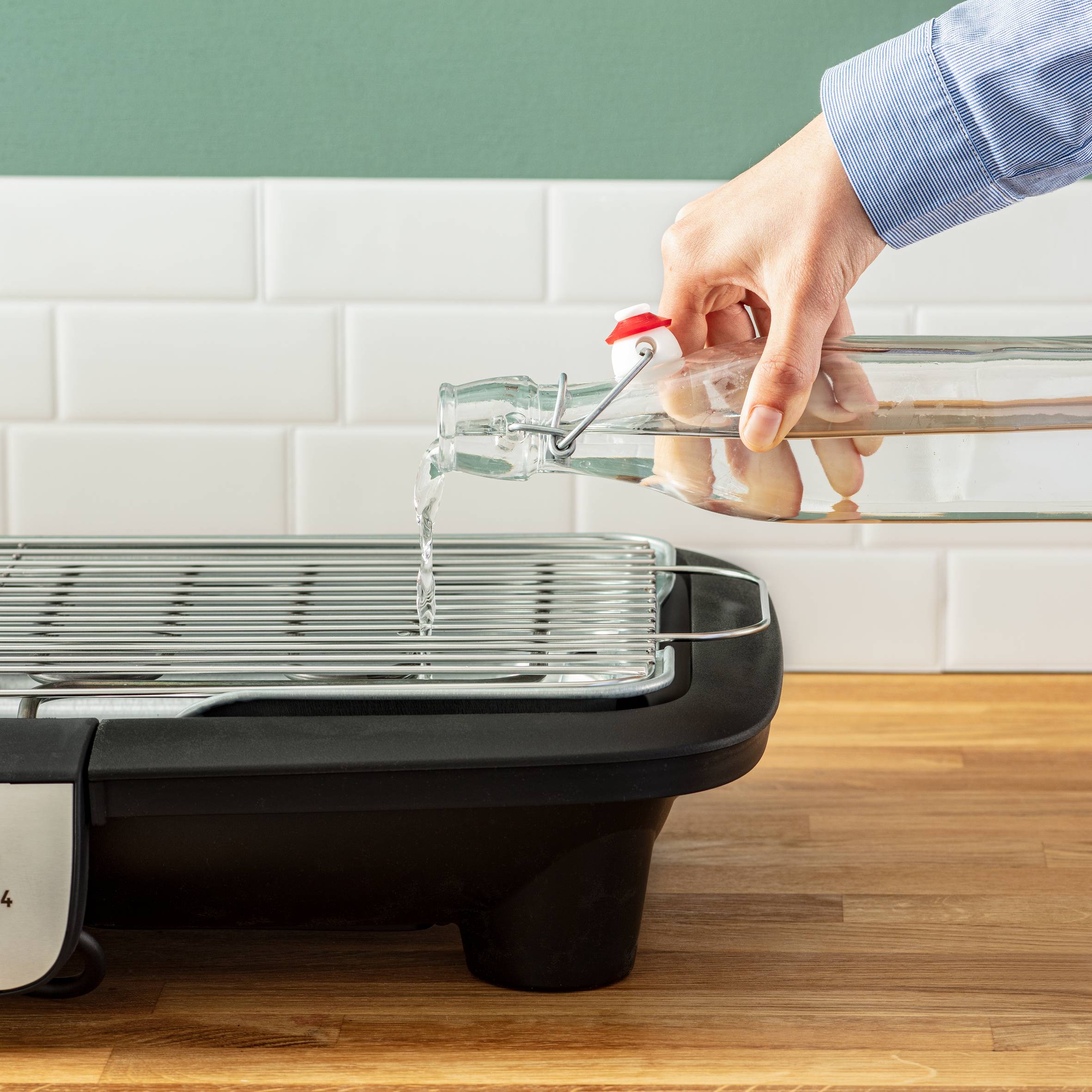 Easy Grill 2-in-1 BG930812 Barbecue & Plancha - 2100W - 23x37 cm