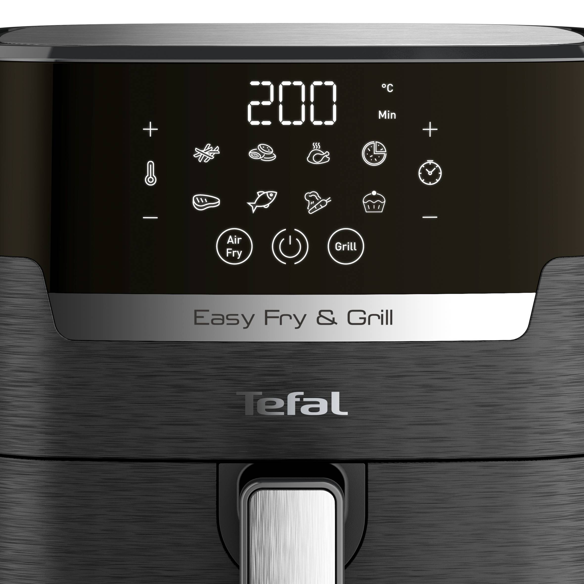 Easy Fry & Grill EY505815 Air fryer avec écran digital - 8 programmes