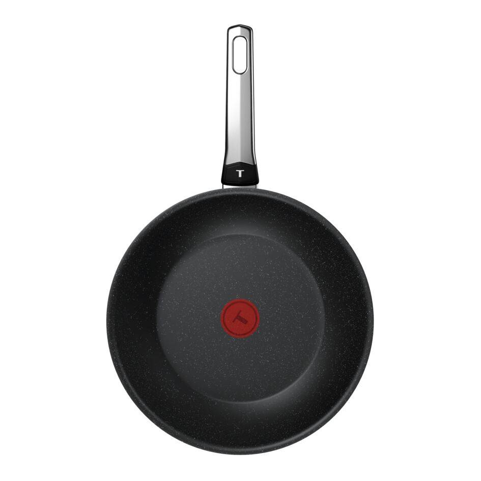 Expertise+ wokpan 28 cm, hoogwaardige antiaanbaklaag, geschikt voor inductie, voor 4 tot 5 personen