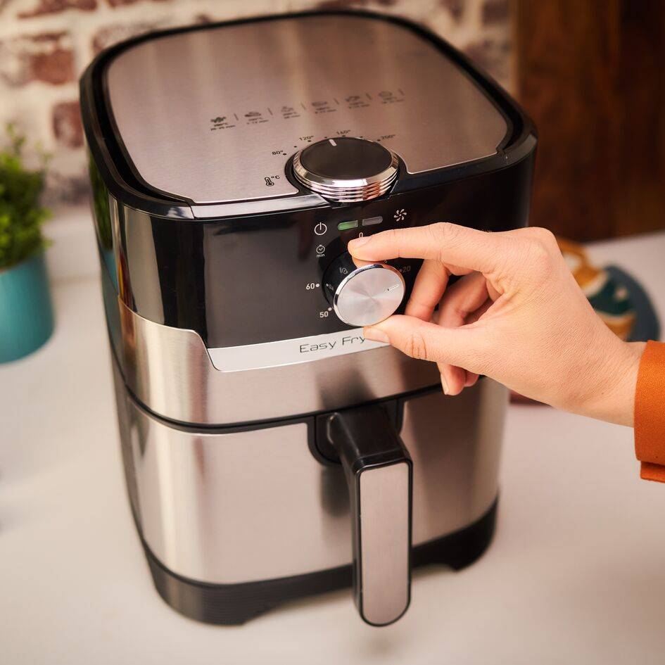 Easy Fry & Grill EY501D15 Air fryer - bouton manuel