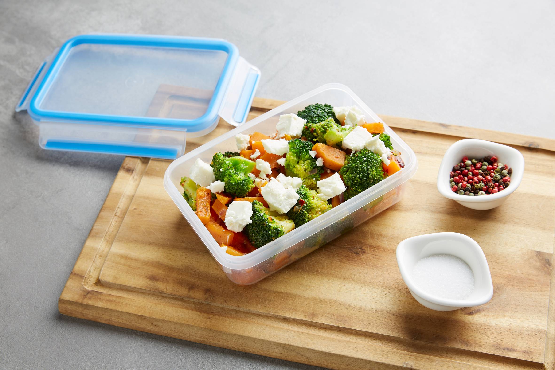 MasterSeal Fresh N1030710 Set van 5 bewaardozen - 0,8L