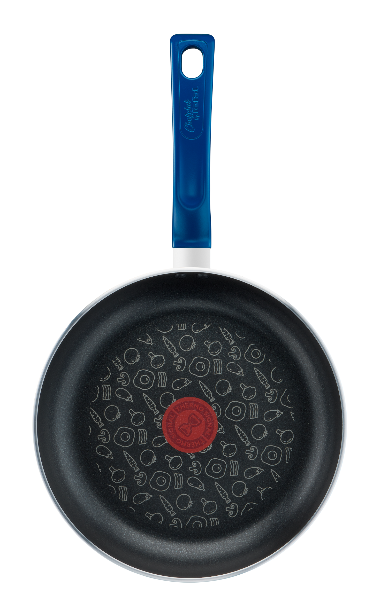 Chefclub G8050404 Braadpan 24 cm blauw