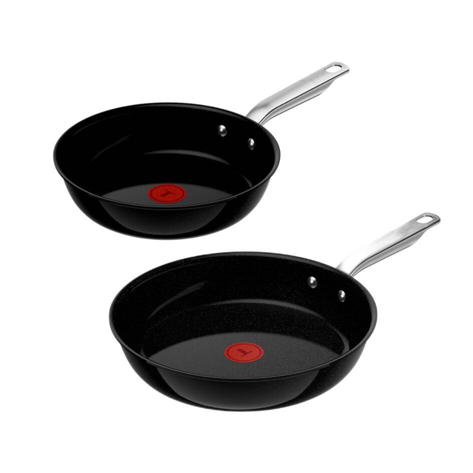 Experience Ceramic G2229043 Set de 2 poêles à frire 24/28 cm - Fusion Core - Induction