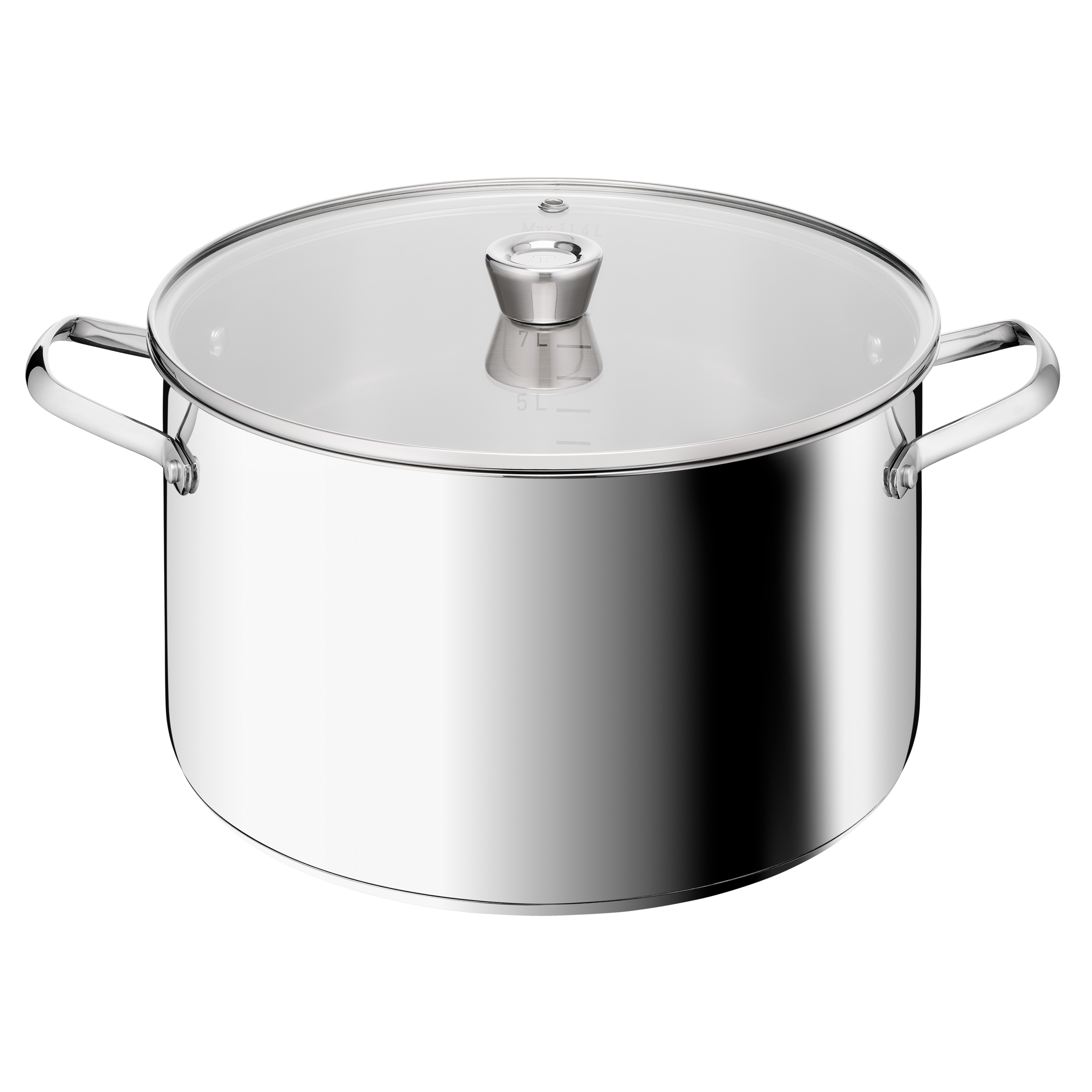 Emotion+ XL, Marmite 30&nbsp;cm + couvercle, Acier inoxydable, Garantie 5&nbsp;ans, Induction