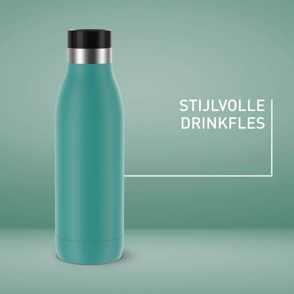 Bludrop Basic N3110210 Drinkfles - 0,5L - Groen