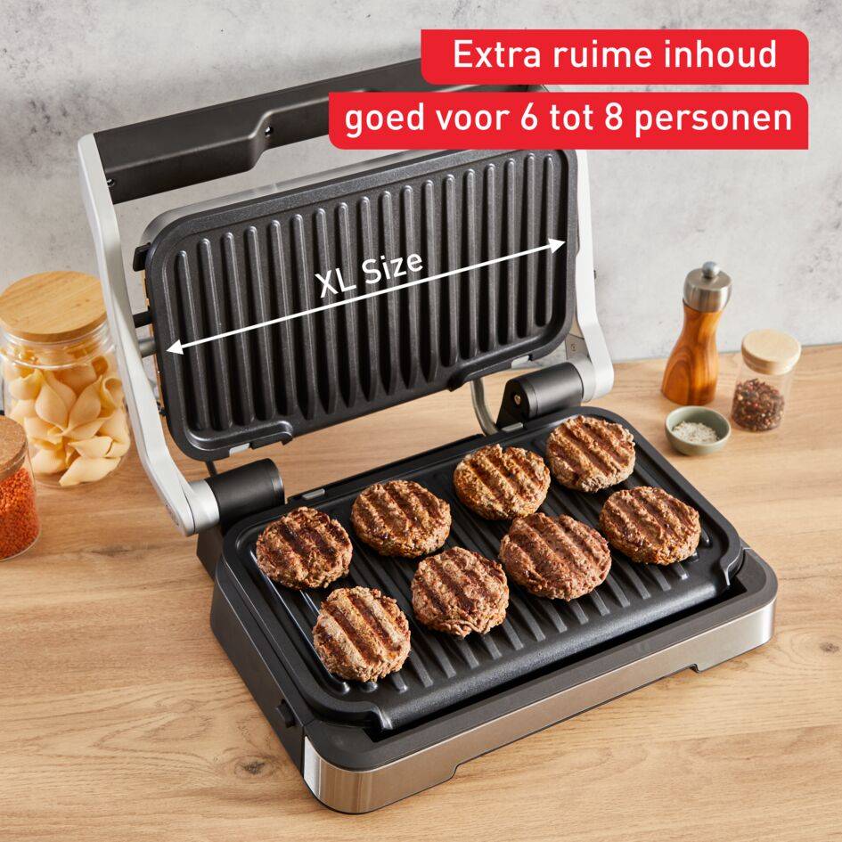 OptiGrill 4-in-1 XL GC784D10 Intelligente Grill & Barbecue - 12 programma's