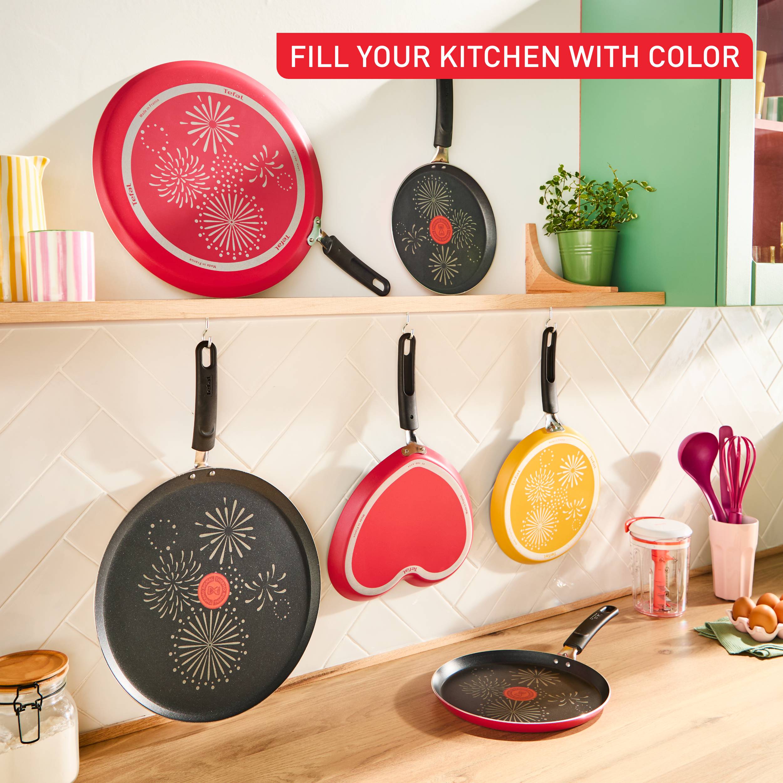 Pancake Day 2026, Pannenkoekenpan 25 cm, Uniek Décor, Anti-aanbaklaag