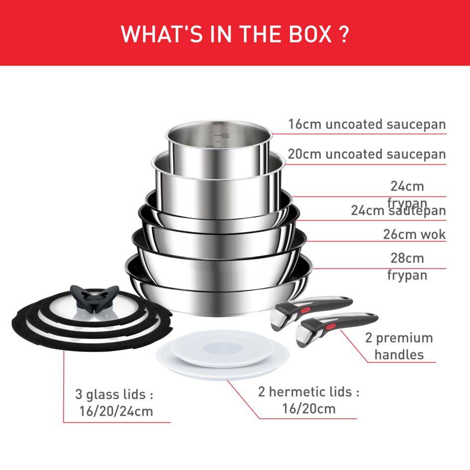 Ingenio Préférence On L9749432 Set 13 pièces - Induction