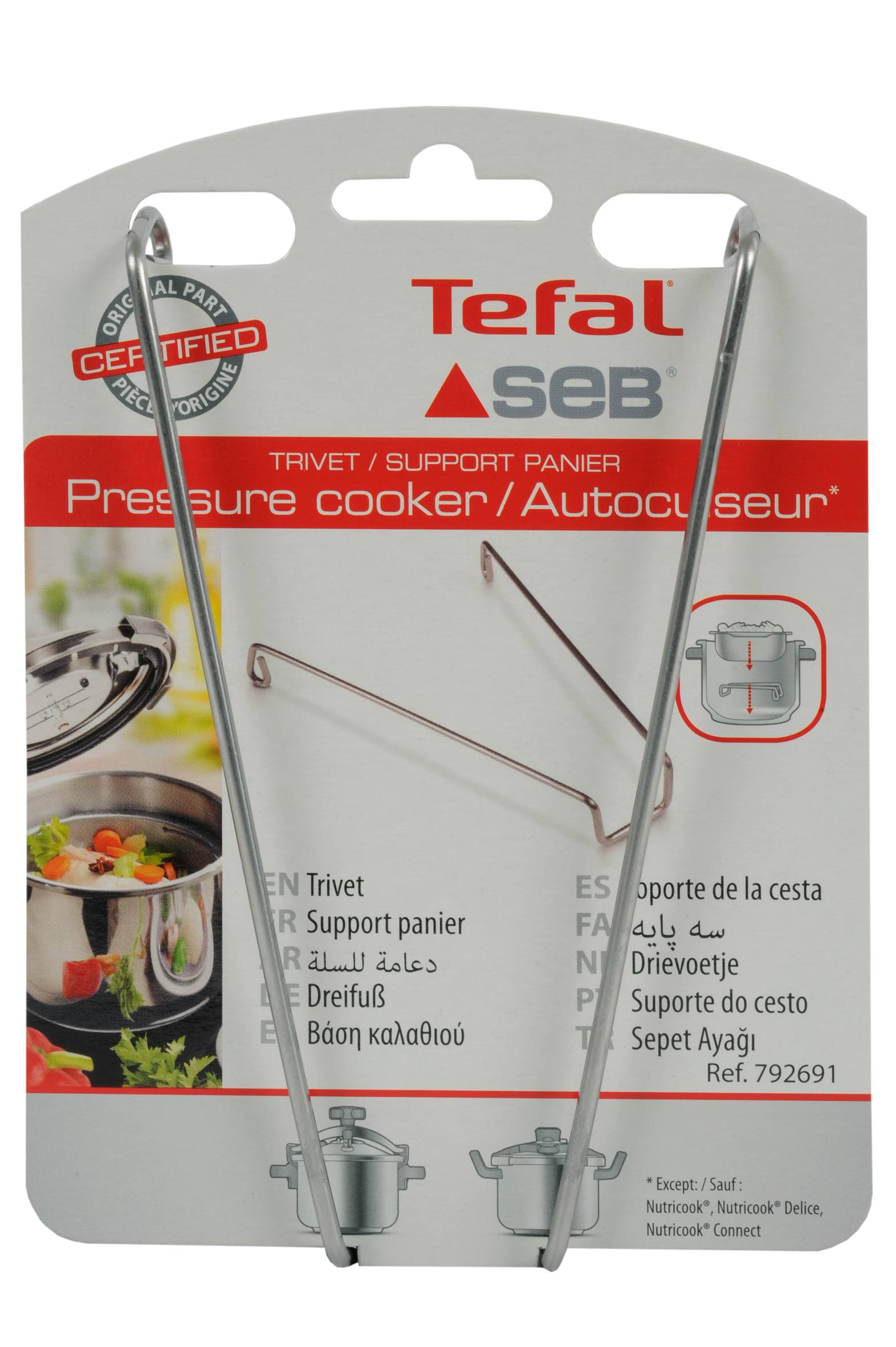 Support panier vapeur 792691