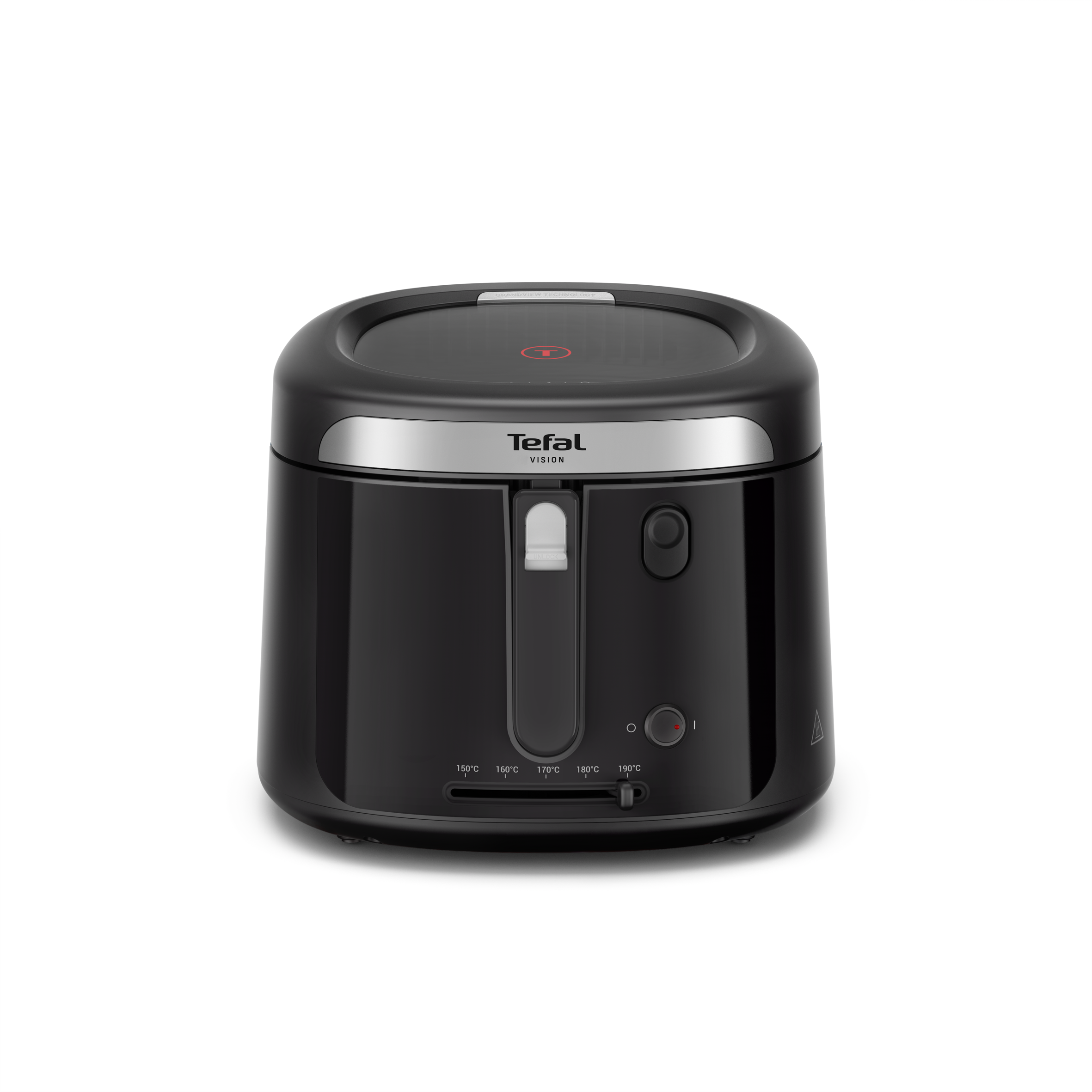 Vision FF2528 Friteuse  met extra groot kijkvenster, 1.2Kg, 4 personen 
