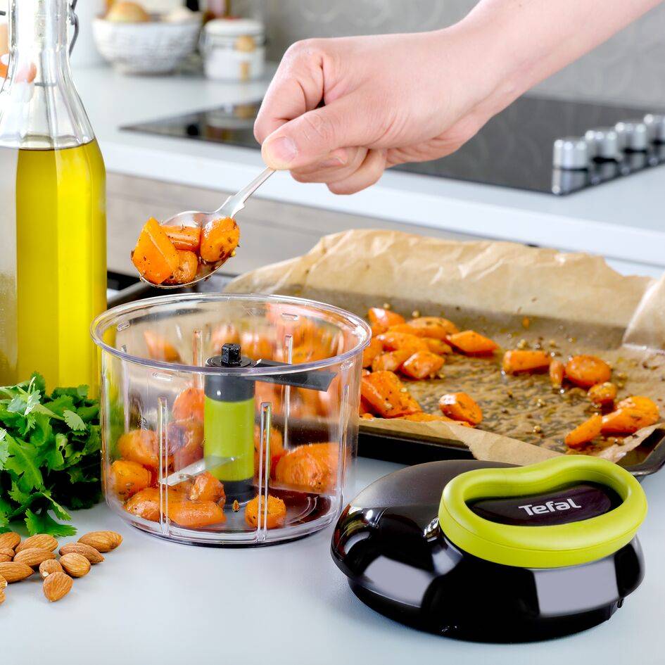 5 Second Chopper K1321324 Hachoir manuel + lame purée - 0,9L