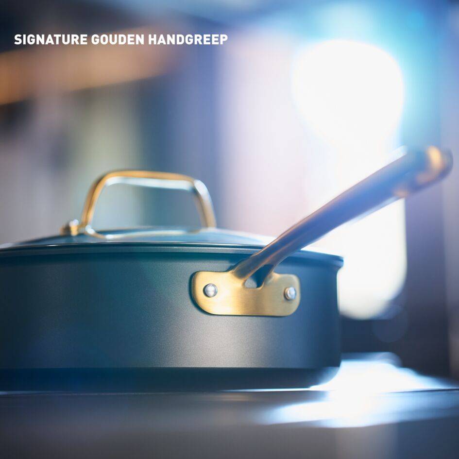 Tefal x Bocuse G3373302 sauteerpan + deksel  met antiaanbaklaag 26 cm - Inductie