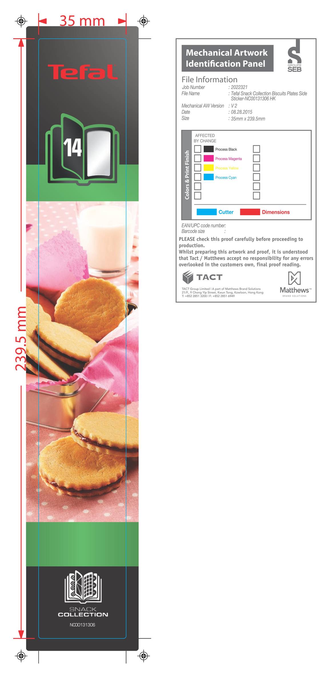 Plaques Snack Collection Biscuits XA801412