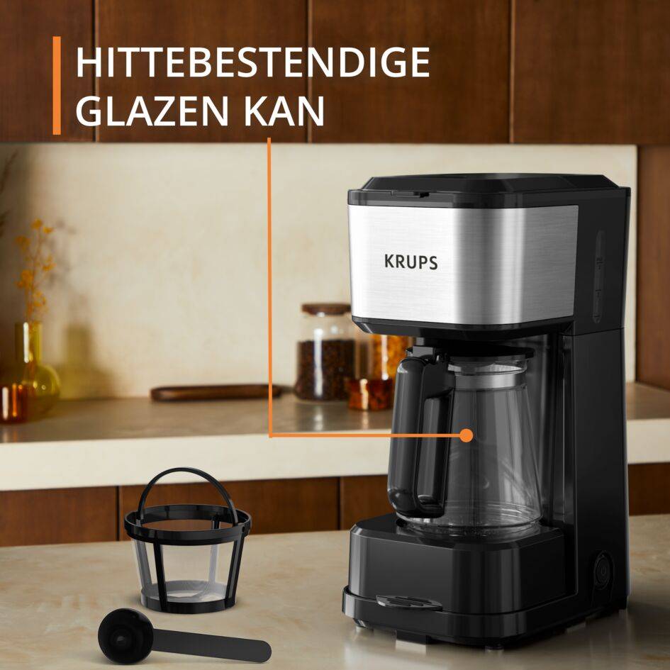 Simply Brew KM207D10 3-in-1 Filter koffiezetapparaat + Isotherme drinkbeker