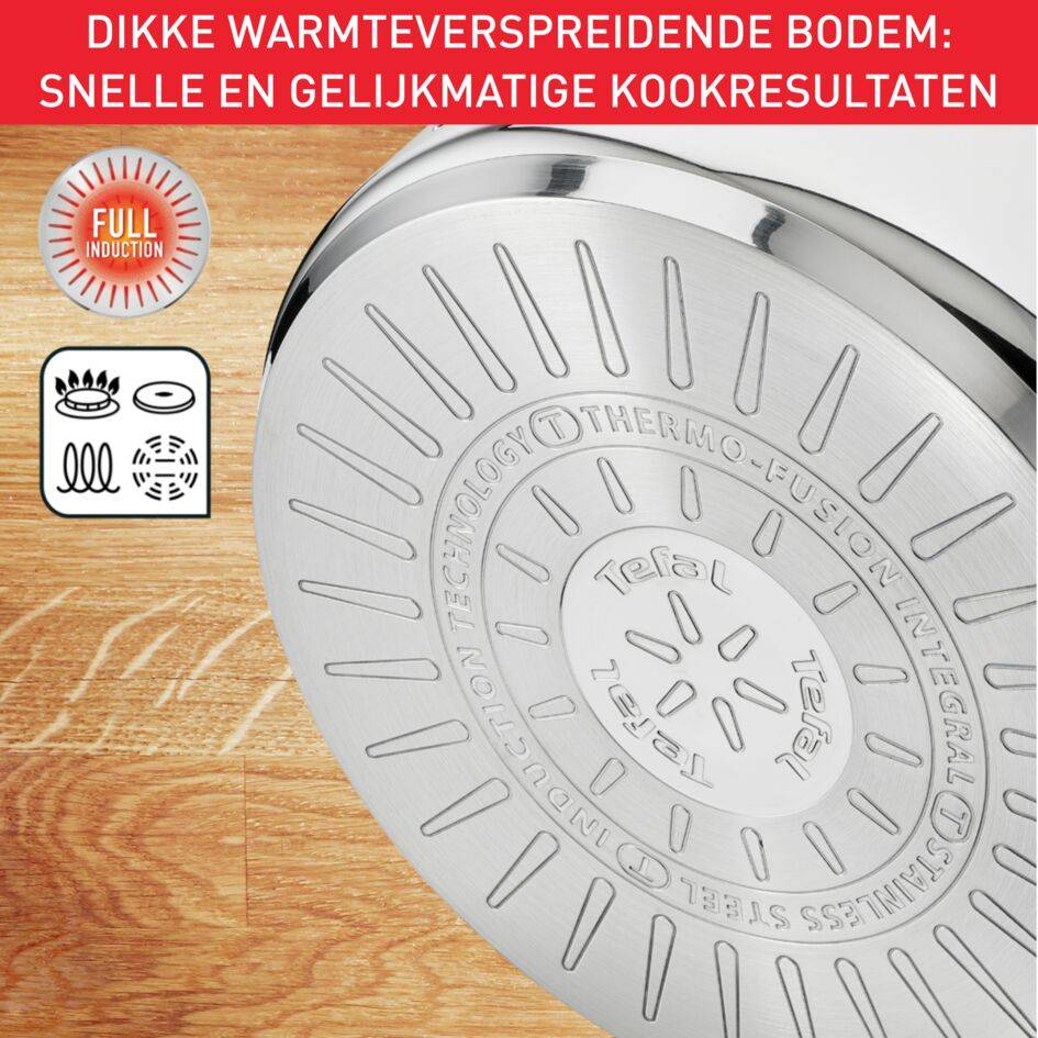 Intuition XL B8647504 Inox kookpot - 36 cm - Inductie