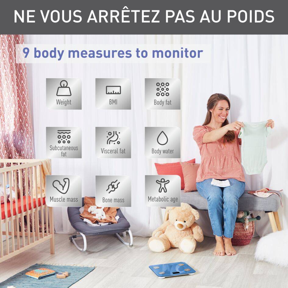 GoodVibes BM9610S1 Pèse-personne connecté