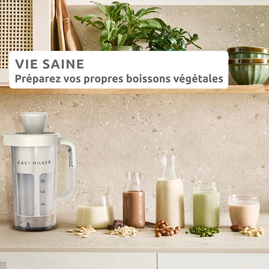 Easy Milker VZ700AE0 - Préparateur de lait végétal