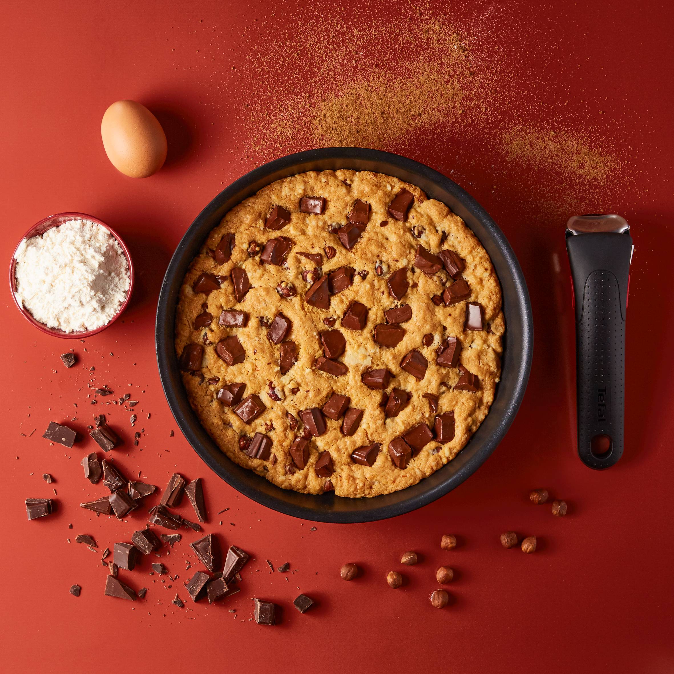 Ingenio Unlimited On L7630432 Poêle à poignée amovible - 24 cm - Induction