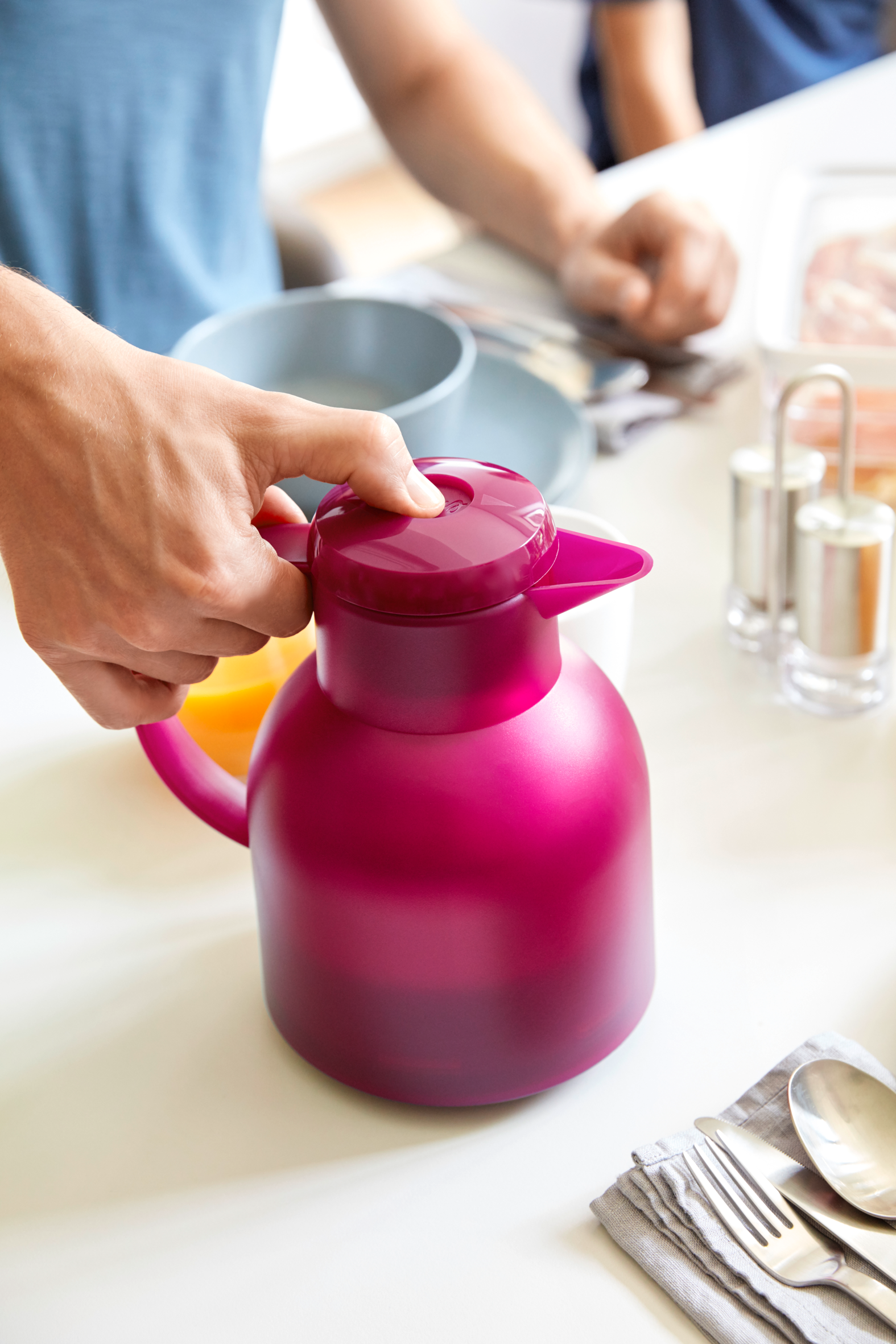 Samba 504235 Thermoskan - 1L - Zwart