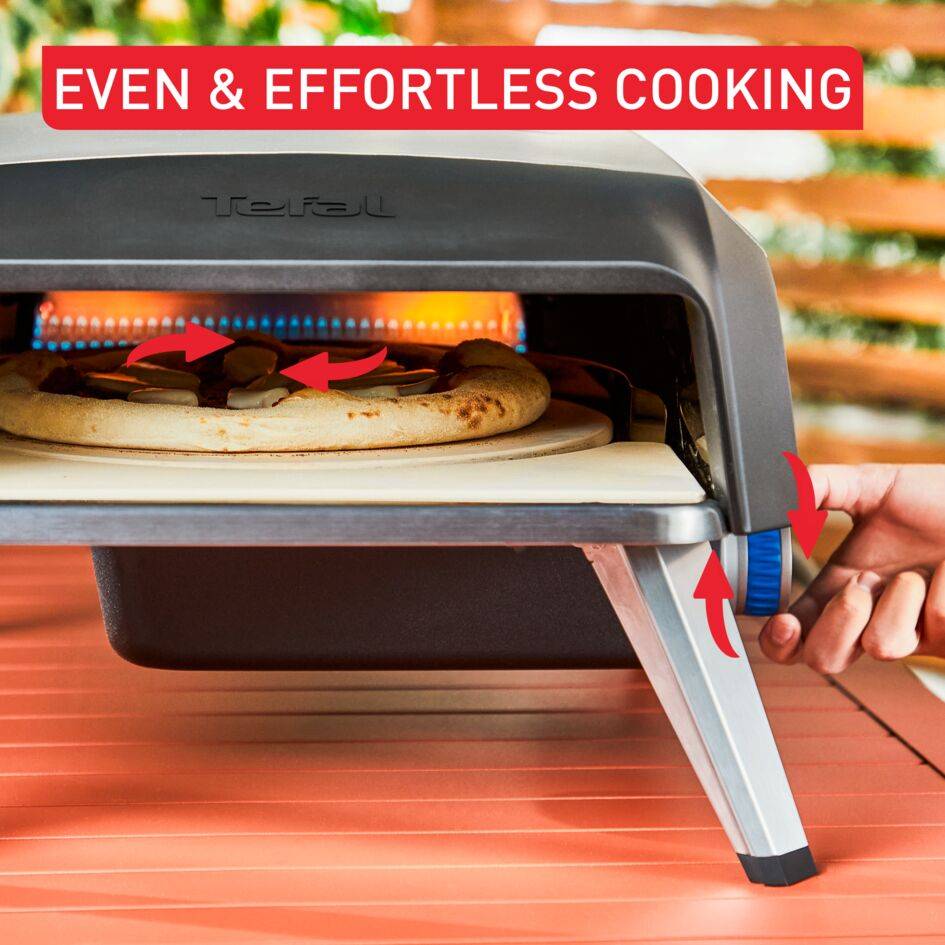 Pizza Pronto JM412010 Pizza-oven op gas + Pizzaschep