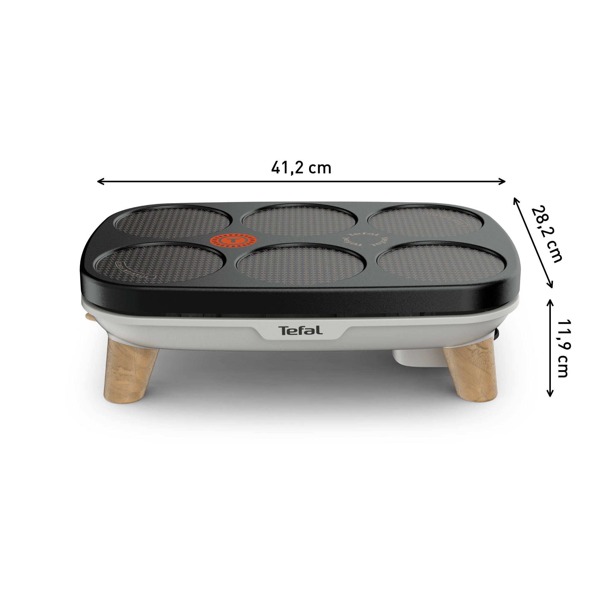 Gourmet PY900812 Pannenkoekenmaker - Voor grote en kleine pannenkoeken