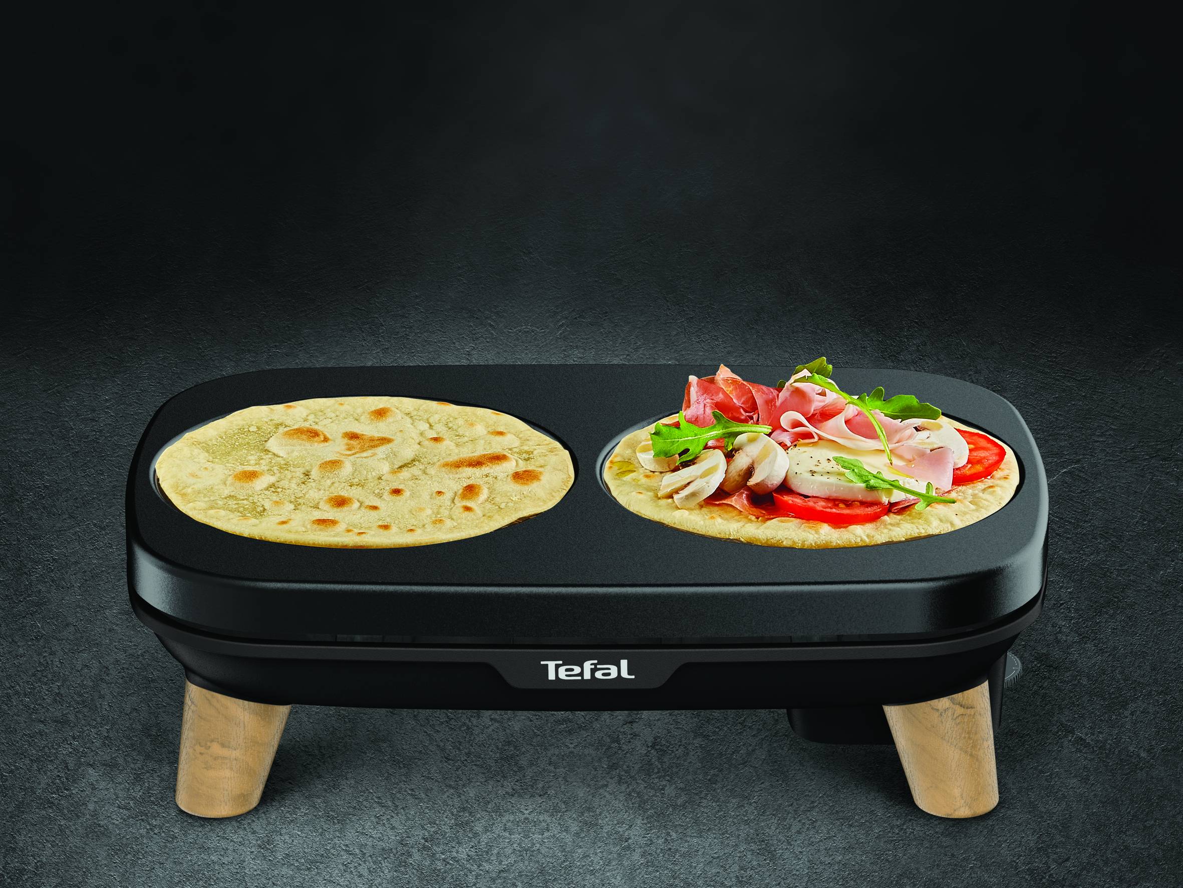 Gourmet PY900812 Pannenkoekenmaker - Voor grote en kleine pannenkoeken
