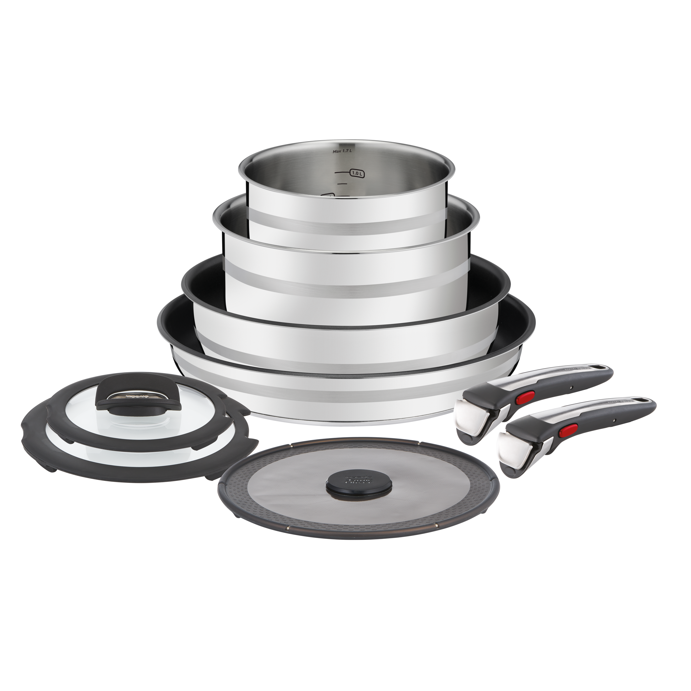 Ingenio Jamie Oliver L9769932 Set 9 pièces - Induction