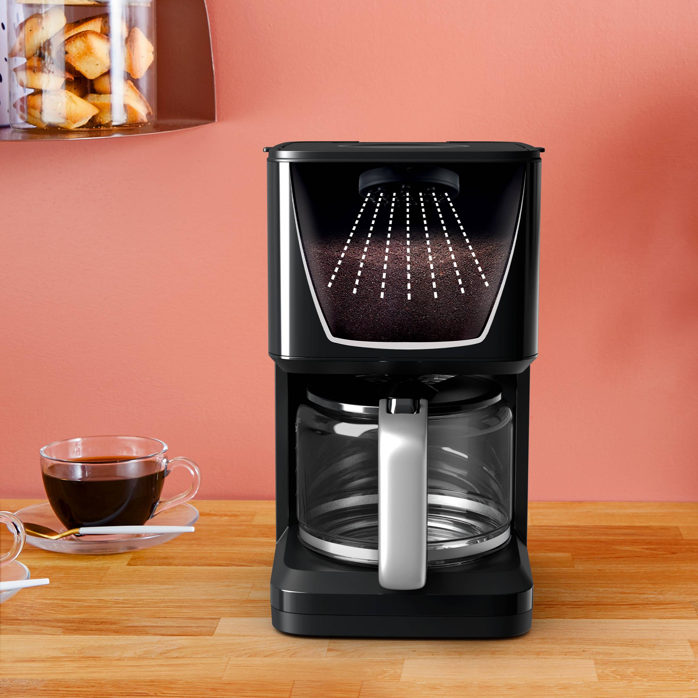 Smart'N Light CM600810 Programmeerbare koffiemachine - 1,25L