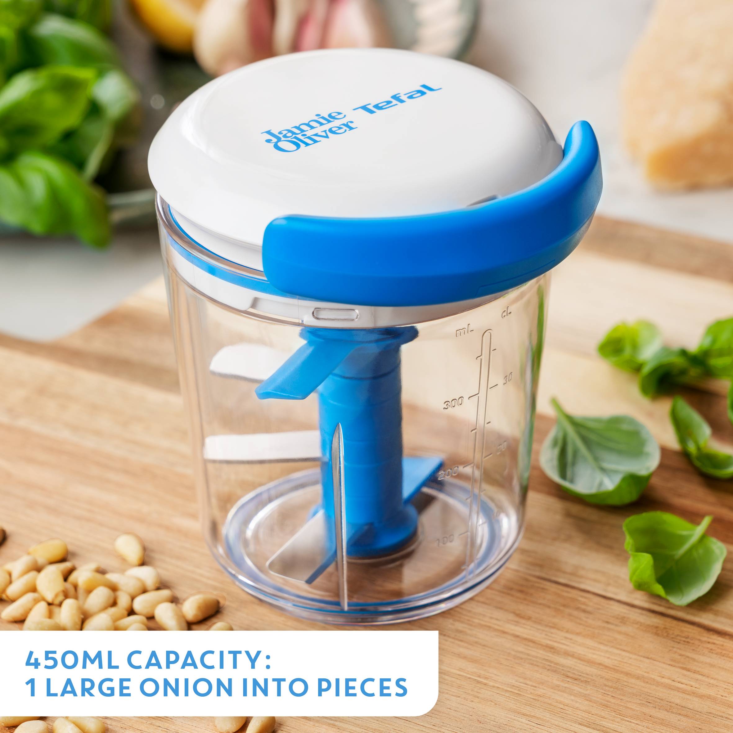 Chop & Shaker Jamie Oliver K1644344 Hachoir manuel - 0,45L