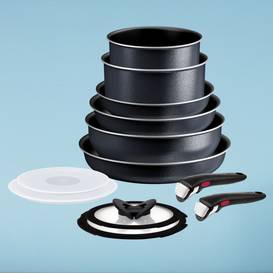Tefal Ingenio Essential Ensemble 5 Pièces Casseroles Poêles Antiadhésives - Compatible Toutes Plaques Sauf Induction