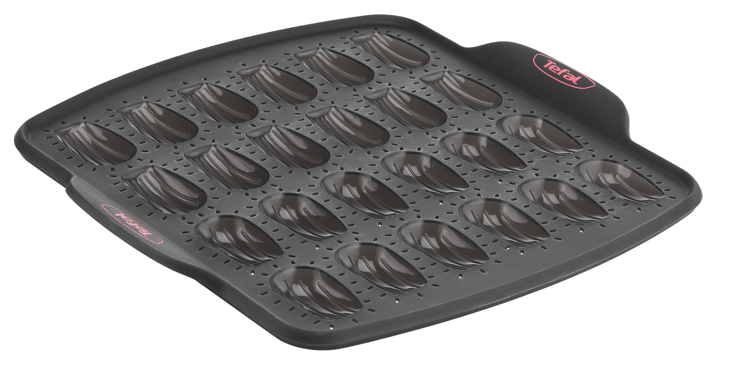 CrispyBake J4172214 Moule à 24 mini-madeleines silicone