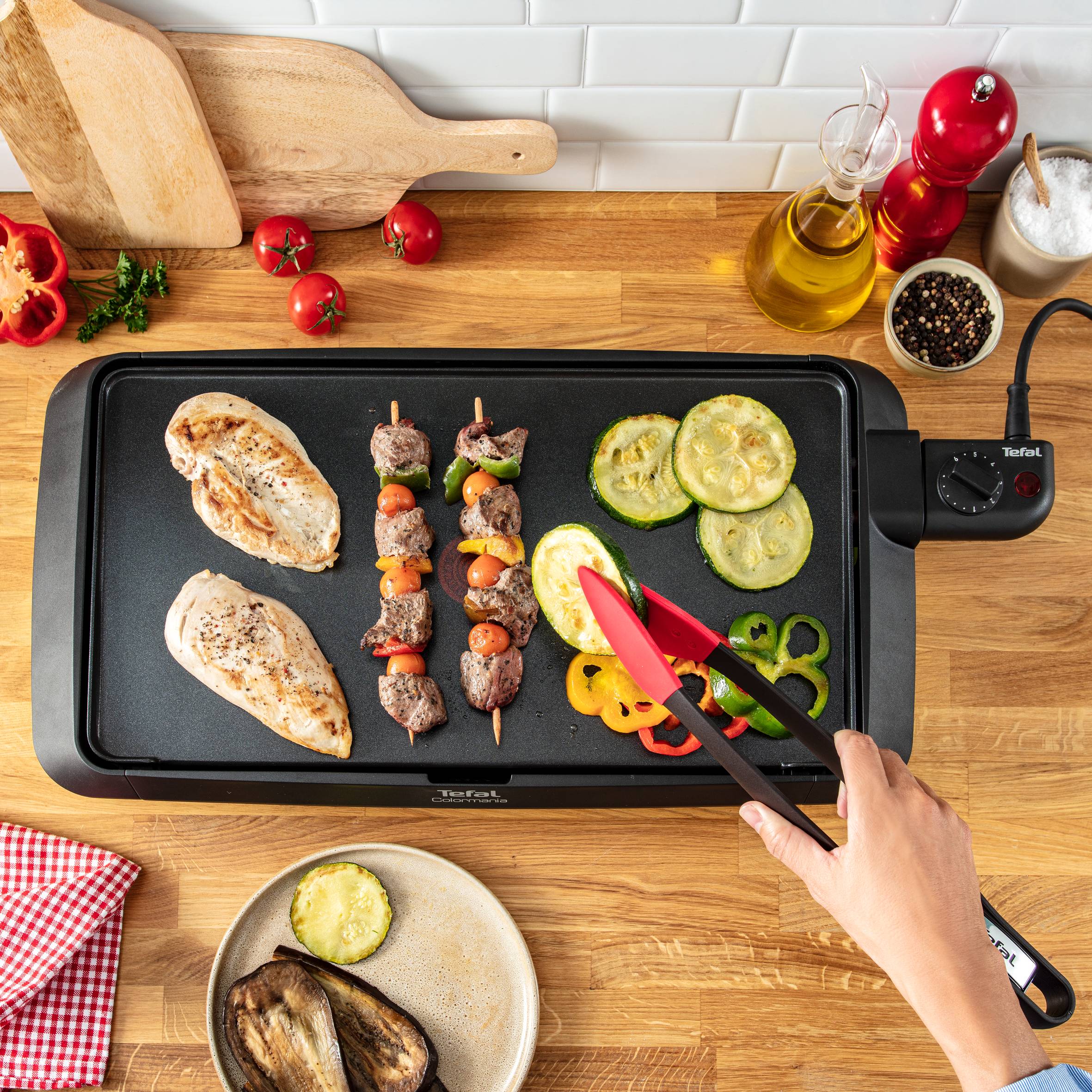 Sevilla CB660301 Plancha - 2000W - 30x56 cm