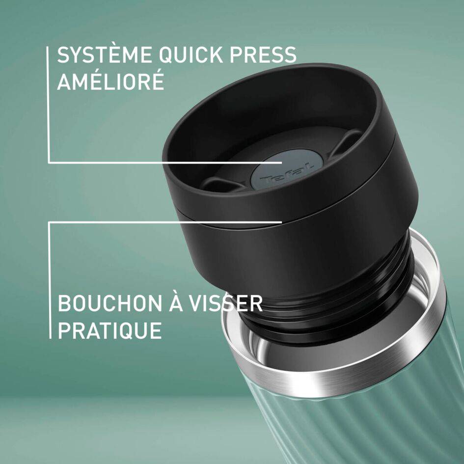 Travel Mug Easy Twist N2024310 Mug isotherme - 0,36L - Vert