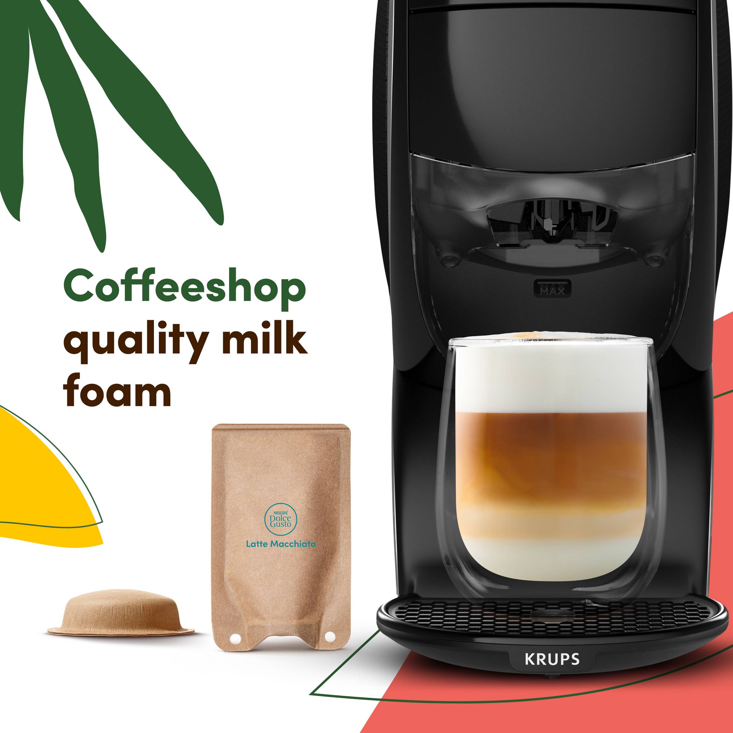 Dolce Gusto NEO Latte KP850110 Koffiemachine met koffiecapsules - 1.3L