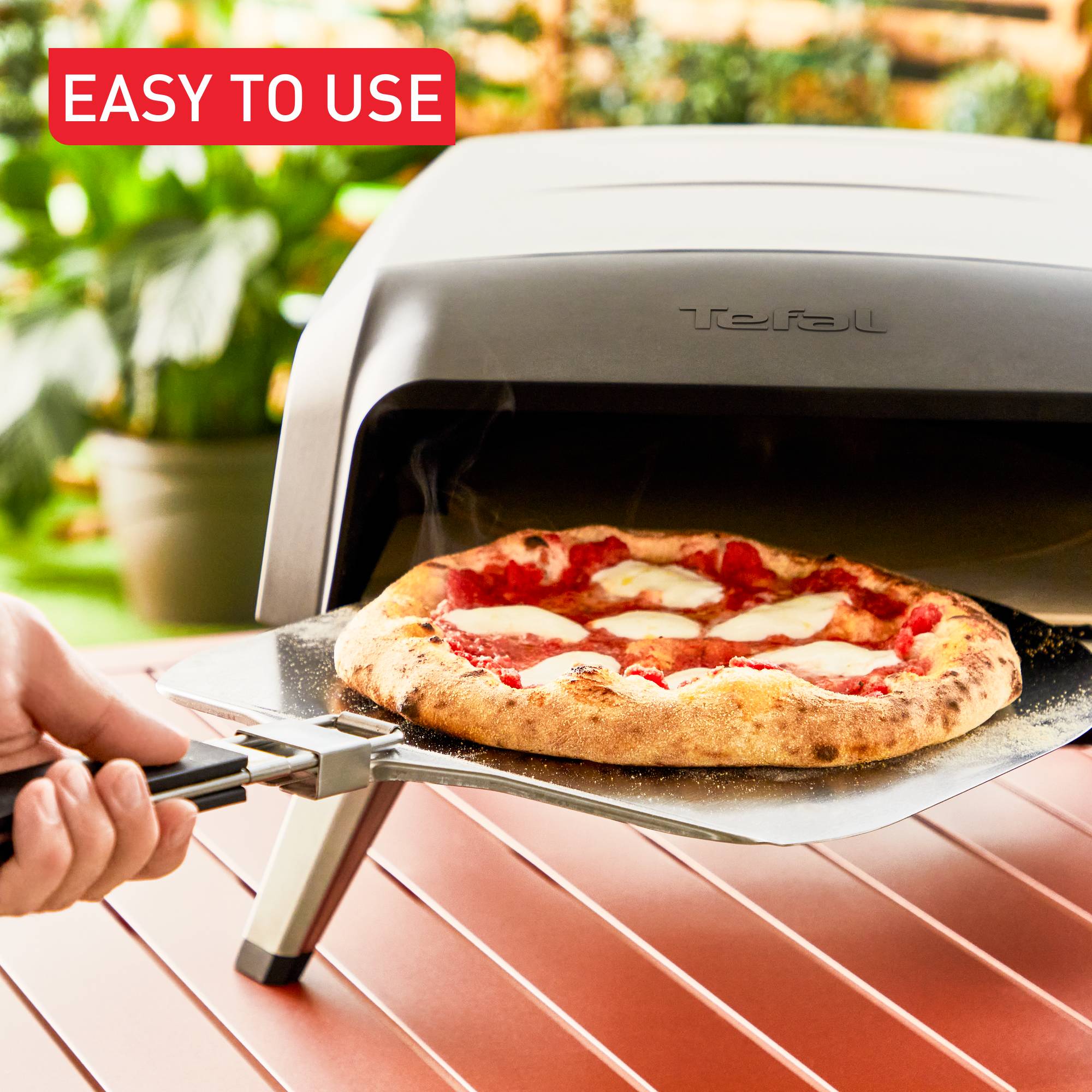 Pizza Pronto JM412010 Pizza-oven op gas + Pizzaschep