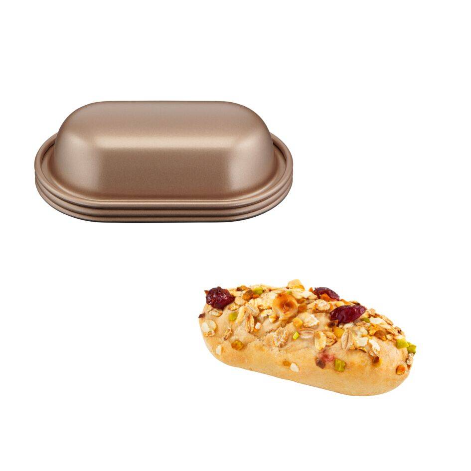 Creabake J3088304 Set van 3 mini-broodjesvormen - Cake Factory