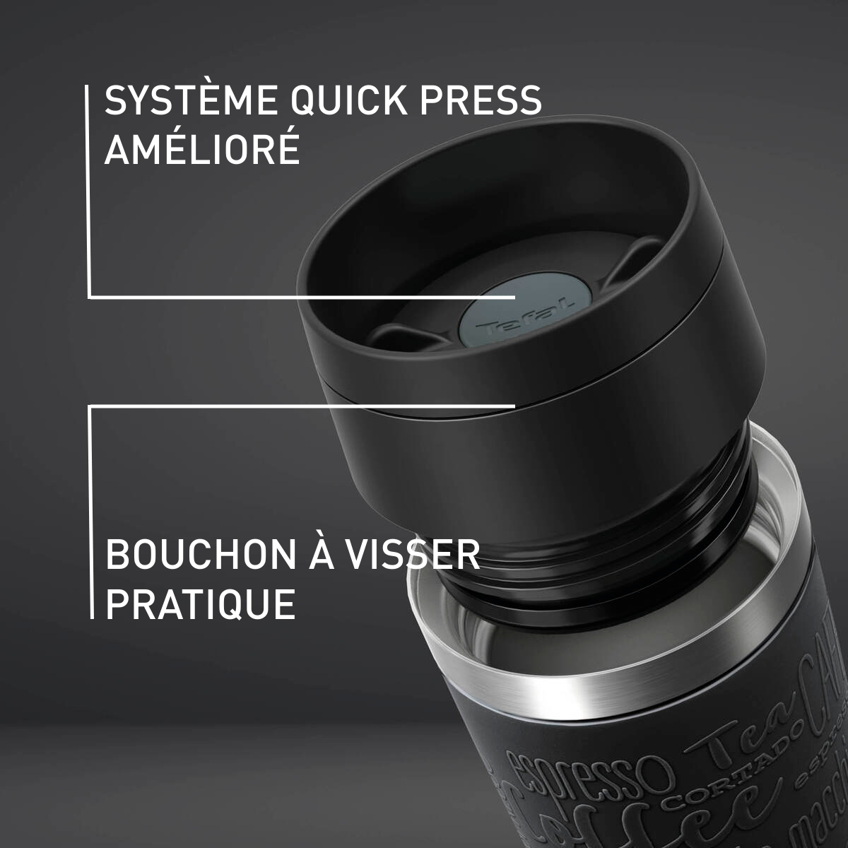 Travel Mug Classic N2020210 Mug isotherme - 0,36L - Noir