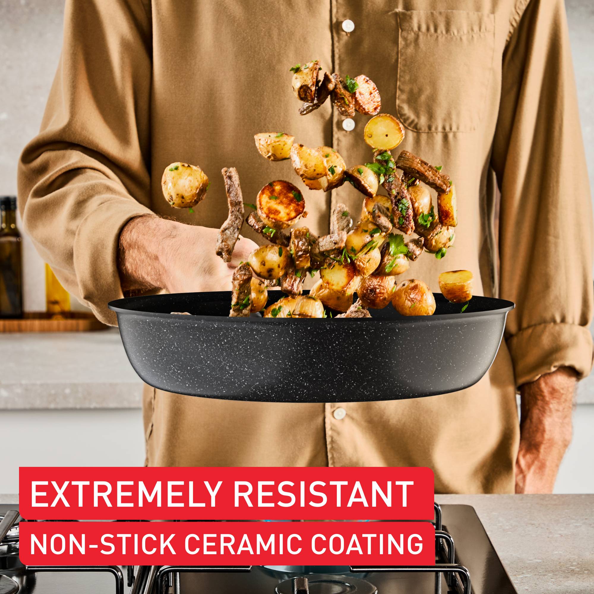 Experience Ceramic  G2220602 Braadpan - 28 cm - Inductie