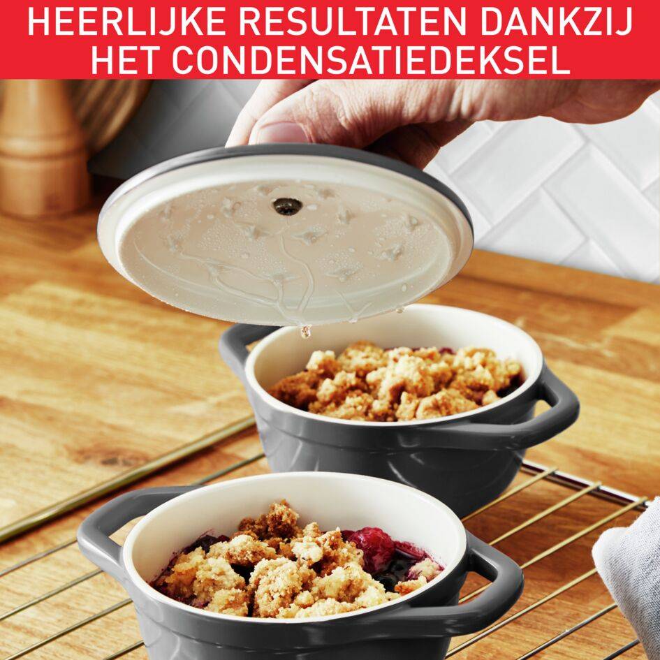 Air E255S204 Set van 2 aluminium kookpotten - 11 cm - Inductie