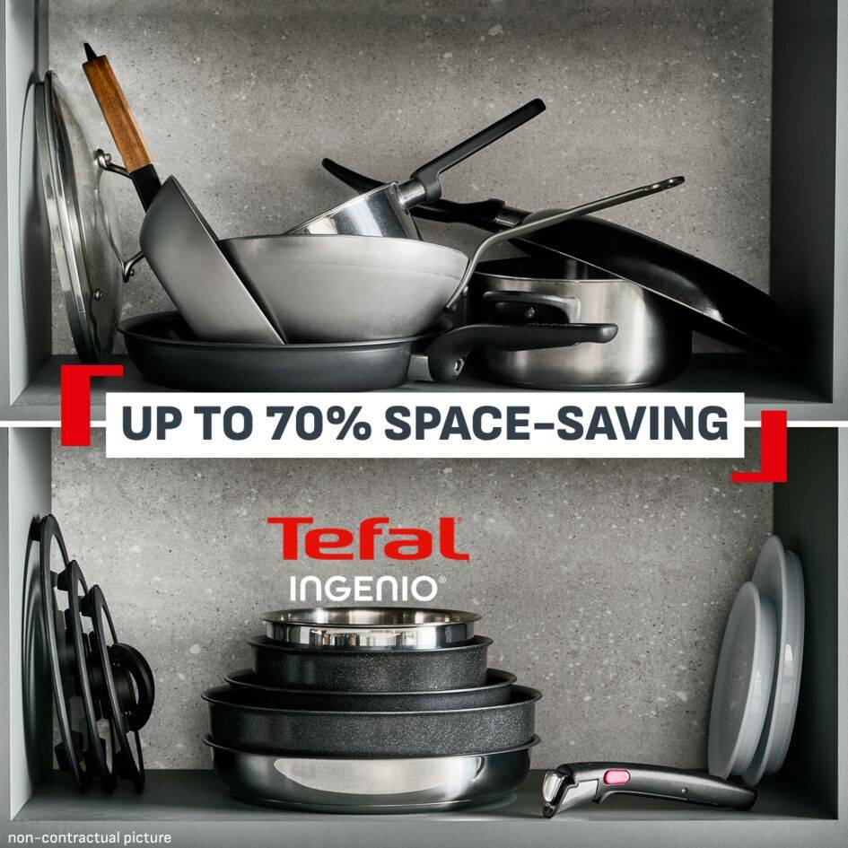 Ingenio Excellence Ceramic L2701902 Keramische wokpan – 28 cm - Inductie