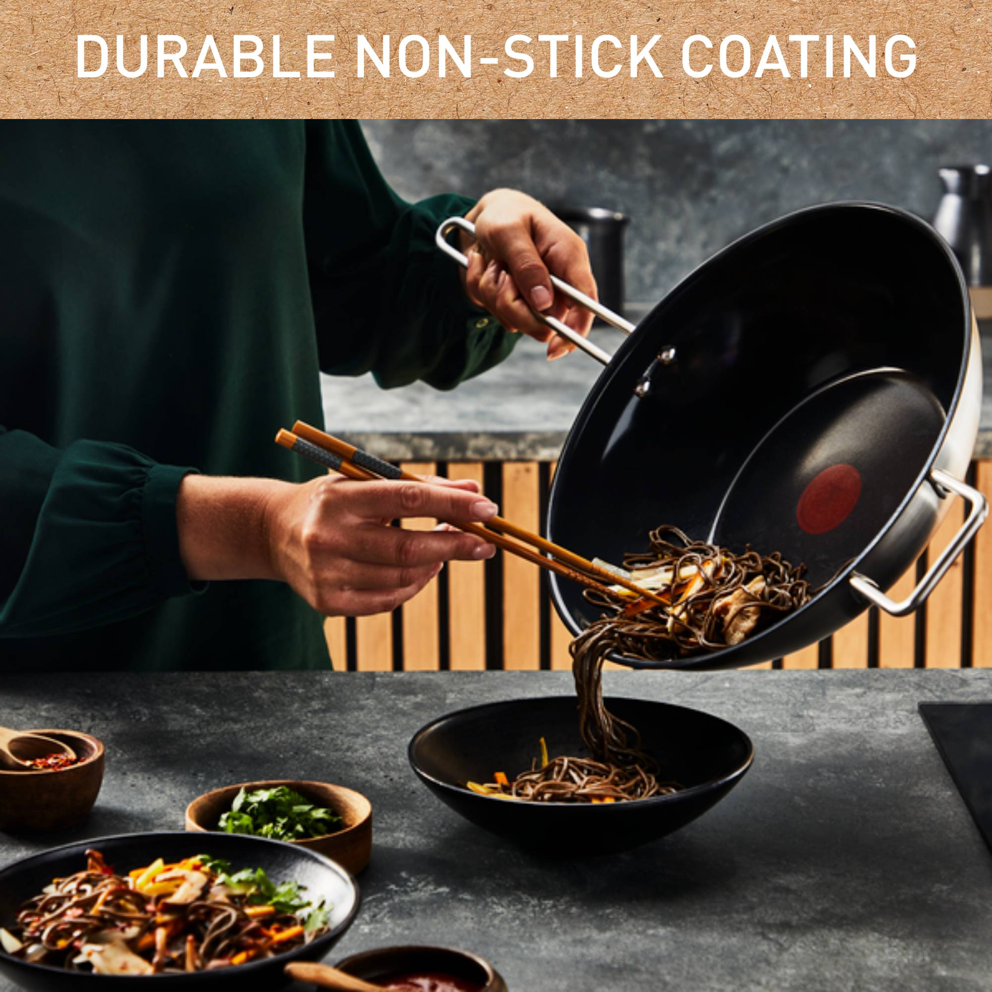 Nordica H8711955 Wok - 28 cm - Induction